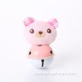 eco-friendly stocked animal shaped plush cat toy